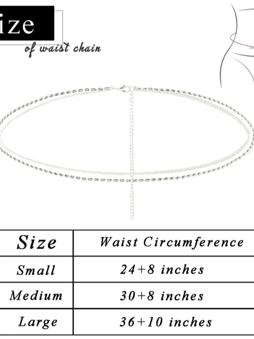 Silver Beads Belly Chain Gold silver Women Dainty Body Jewelry Accessories